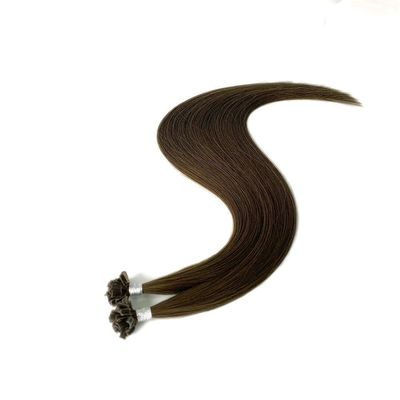 Estensioni di capelli umani a doppia punta con cheratina senza intreccio Tempo di consegna stimato