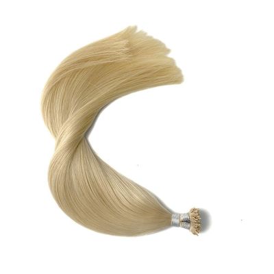 Estensioni di capelli per capelli umani 100% pre-connesse a ventola con punta di cheratina Y per richiesta personalizzata