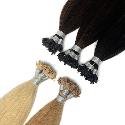 TNT Spedizione capelli umani rettilineo T punta Y punta estensioni di capelli con design
