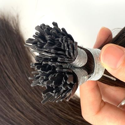 Estensioni di capelli umani pre-incollate a doppia trazione in U/I/Y con cheratina a punta piatta