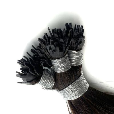 Estensioni di capelli umani pre-incollate a doppia trazione in U/I/Y con cheratina a punta piatta