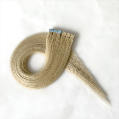 Richiesta personalizzata 3X0.8cm Personalizzazione Nastro per capelli umani brasiliani in estensioni di capelli