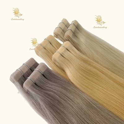 Prolungamento dei capelli con nastro Remy a lunga durata Estensioni dei capelli 200 confezioni / cartone Nastro 3 mesi