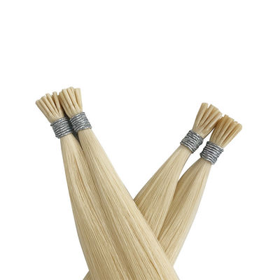 Estensione dei capelli in cheratina pre-connessa Italiana Micro anelli Anello-X U Punta Piatta Punta I Punta
