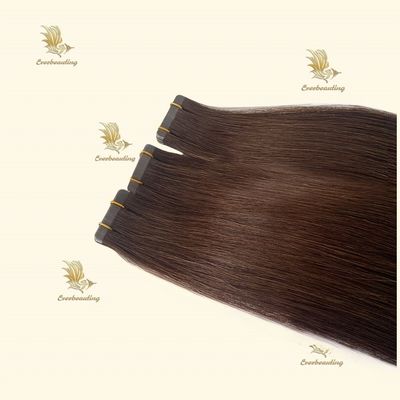 Nastro-240301 Nastro marrone scuro in estensioni di capelli Costo di spedizione e consegna