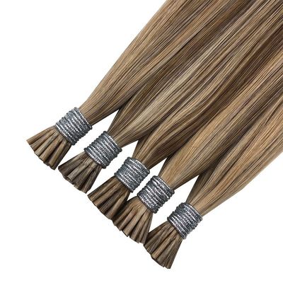 16-24&quot; Remy Capelli Umani I Tip Keratin Stick Hair Extension per i capelli dritti di colore muti