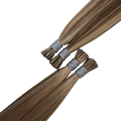 Ritorno di 30 giorni 1g/filamento Keratin Stick I Tip Estensioni di capelli umani doppiamente tracciati lisci