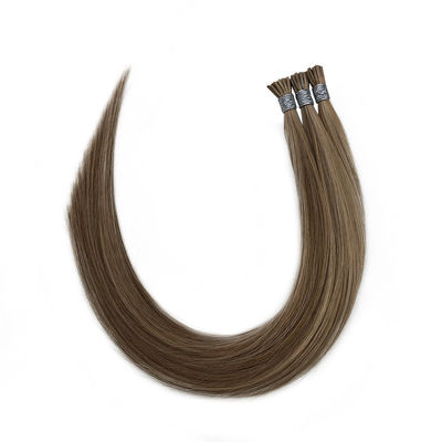 Ritorno di 30 giorni 1g/filamento Keratin Stick I Tip Estensioni di capelli umani doppiamente tracciati lisci