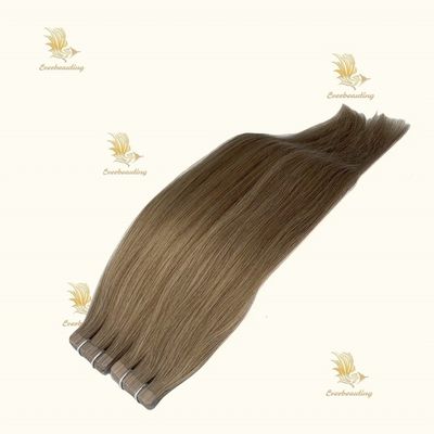 Estensioni di capelli con nastro di tessitura per capelli russi su richiesta