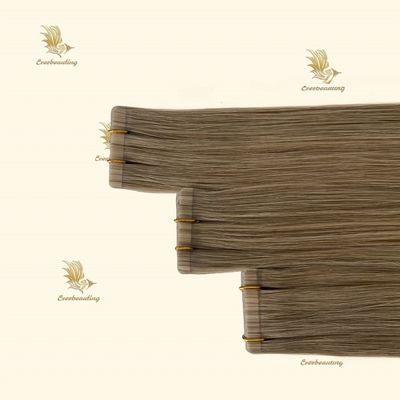 Estensioni di capelli con nastro di tessitura per capelli russi su richiesta