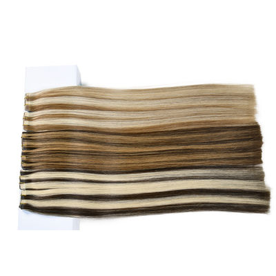 Tela adesiva per capelli umani a doppio tratto per estensione naturale e liscia dei capelli