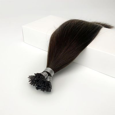 Spedizione Aramex 100% Remy Capelli umani non trattati Ventilatore Y punta Estensioni di capelli stile rettilineo