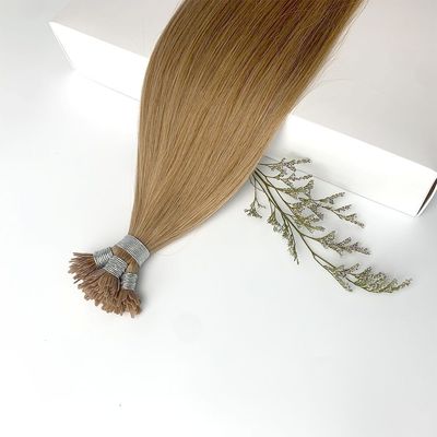 100% cuticule allineato Remy capelli umani cheratina Y punta estensioni di capelli con spedizione veloce