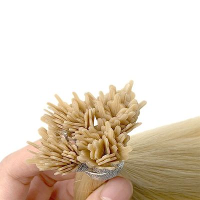 18 pollici Virgin Remy End spessa Keratina Ventilatore punta estensione dei capelli con 0,300 kg di peso lordo