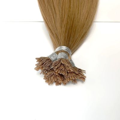 V-Tip Fan Tip Hair Extension realizzato in capelli Remy a doppio tratto per spedizioni rapide DHL