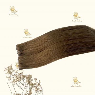 Nastro di estensione della cuticule allineata in trama di capelli umani vergini Remy senza perdita di capelli Nastro-240320