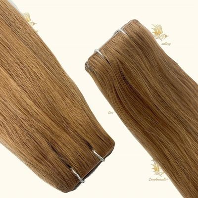 Nastro di estensione della cuticule allineata in trama di capelli umani vergini Remy senza perdita di capelli Nastro-240320