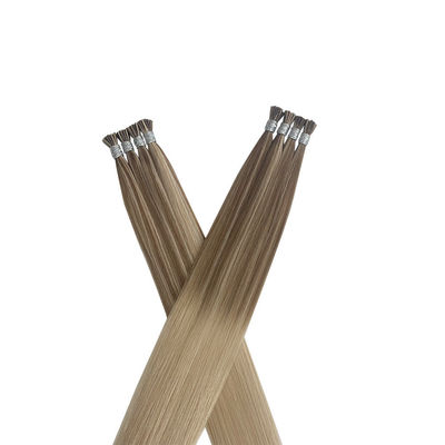 Doppio disegnato crudo I tip estensioni di capelli 100% Remy capelli naturali Vietnam Lunghezza 12-28 pollici