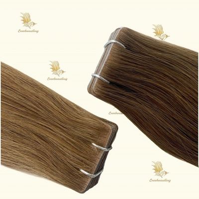 Capelli Remy Super doppia cuticule peruvia legata a mano nel capello umano estensioni