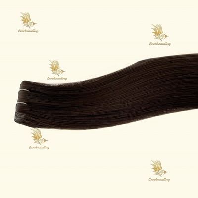 USA Customized russo doppia cuticule allineata capelli Invisibile iniezione PU nastro trama