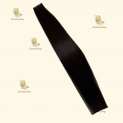 USA Customized russo doppia cuticule allineata capelli Invisibile iniezione PU nastro trama