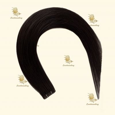 USA Customized russo doppia cuticule allineata capelli Invisibile iniezione PU nastro trama