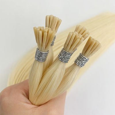 Cuticule vergine cruda allineata capelli umani indiani I-Tip consigli per risultati duraturi