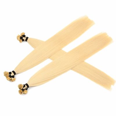 Stile rettilineo Colore chiaro 1 g/filamento Flat tip Keratina Estensioni di capelli per capelli umani