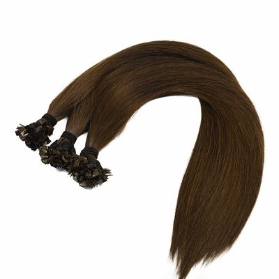 Doppia cuticule disegnata Remy Flat Tip Estensioni di capelli umani Personalizzazione per il tuo stile