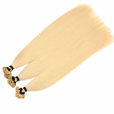 Personalizzazione doppio disegnato russo grezzo grezzo cuticule Remy capelli cheratina punta piatta estensioni di capelli umani