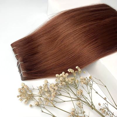 Capelli Remy Venditore di capelli cambogiani Colore scuro Osso Capelli dritti Invisi Nastro in estensioni