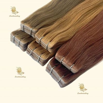 2024 Tendenza Popolare Nastro Pre-Condizionato Stile Estensioni di capelli in 50cm * 8cm * 3cm Dimensione del pacchetto