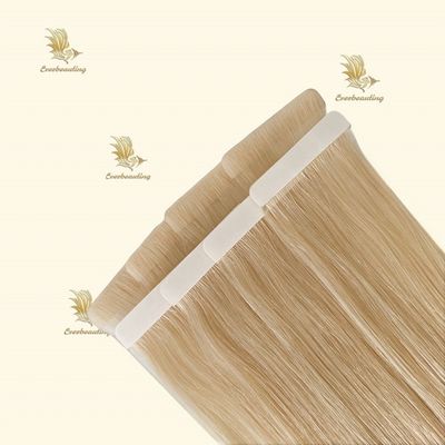 Nastro per iniezione russo a doppia trazione estensioni di capelli umani su richiesta personalizzata