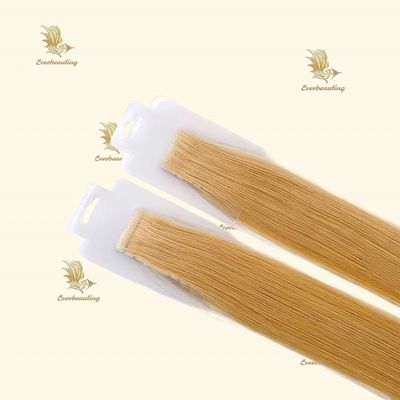Colore naturale Nastro invisibile diretto In 100 estensioni di capelli umani vergini entro 1