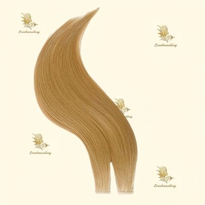 Colore naturale Nastro invisibile diretto In 100 estensioni di capelli umani vergini entro 1