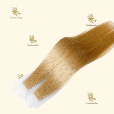 Colore naturale Nastro invisibile diretto In 100 estensioni di capelli umani vergini entro 1