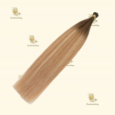 Doppio disegno Balayage Colore Italiano Keratina I Tip Estensioni di capelli per le vostre esigenze