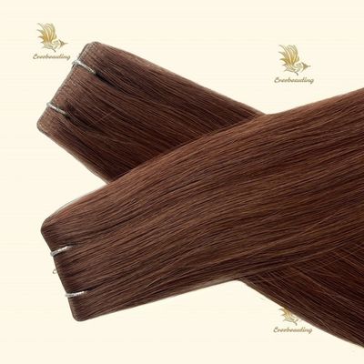 Estensioni di capelli in stile rettilineo a 100% capelli vergini Nastro invisibile per il beneficio