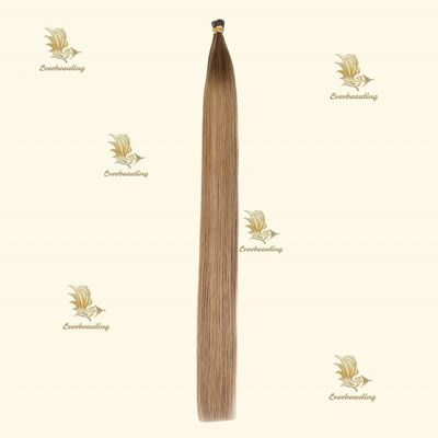 Micro anelli I punta estensioni di capelli umani professionisti russi colori di balayage capelli