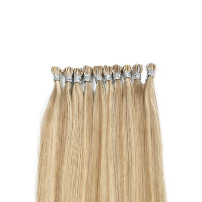 Richiesta personalizzata Rapporto doppio disegno Cosmetici Balayage capelli I-Tip Estensioni di capelli