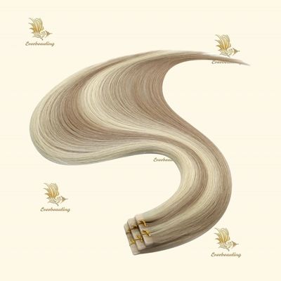 Capelli umani Invisi Estensioni di capelli a nastro doppiamente disegnate in colori di punta provenienti dalla Russia