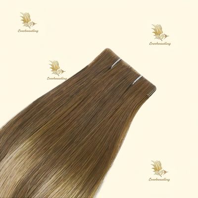 Capelli umani Invisi Estensioni di capelli a nastro doppiamente disegnate in colori di punta provenienti dalla Russia