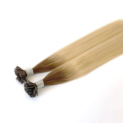 Capelli allineati a doppia cuticule estensioni di capelli pre-connesse con cheratina italiana