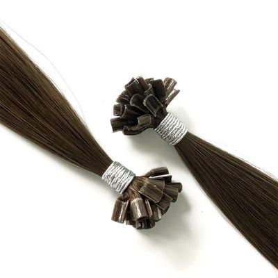Rapporto doppio tracciato Estensioni di capelli a cheratina pre-connesse 1g/filamento U/punta dell'unghia Remy capelli umani