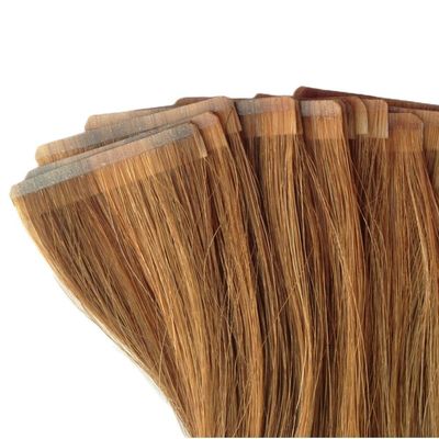 Slim Tape Russian Remy Capelli Vergini Alta densità Estensione morbida e lucente 100% Capelli Umani