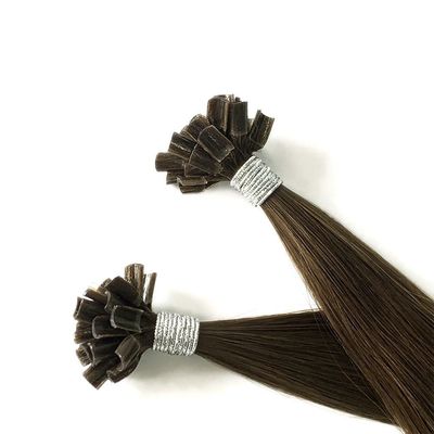 Rapporto doppio tracciato Estensioni di capelli a cheratina pre-connesse 1g/filamento U/punta dell'unghia Remy capelli umani