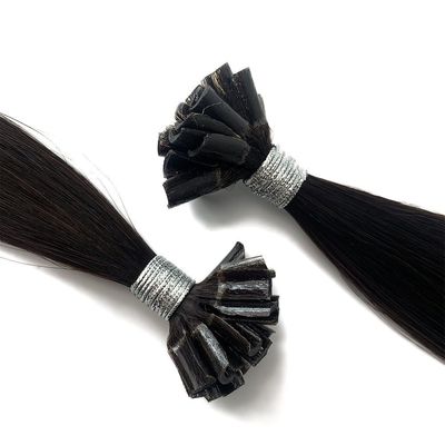 Capelli umani naturali U tip Pre-connesso estensione capelli 0,8 grammi 1 filo con spedizione TNT