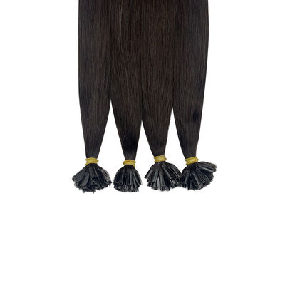 Capelli umani naturali U tip Pre-connesso estensione capelli 0,8 grammi 1 filo con spedizione TNT