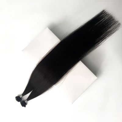 Estensioni di capelli umani a doppio disegno di colore muti capelli brasiliani pre-legati con queratina