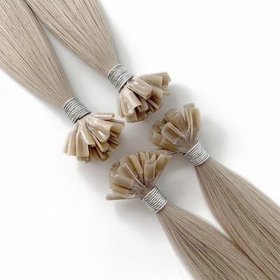 1g/filamento Cuticule vergine allineata Remy Hair Extension Italia Keratina U tip No shedding